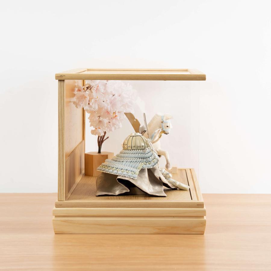 五月人形 コンパクト おしゃれ 兜 かわいい シンプル てづくり 木製