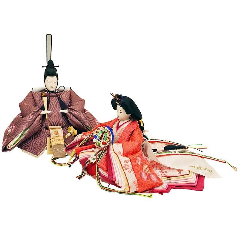 雛人形 ひな人形 吉徳大光作 親王飾り 衣装着雛人形 「親王飾り 源氏