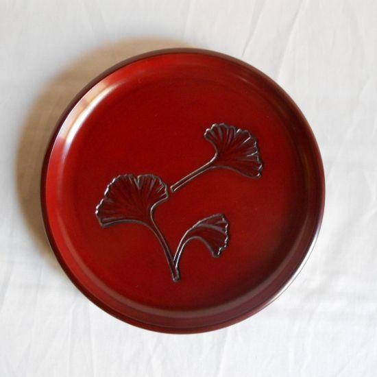 鎌倉彫 丸盆 六寸 いちょう : 鎌倉彫廣堂 - 通販 - Yahoo!ショッピング