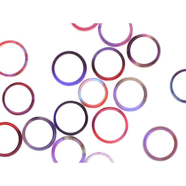 指輪 パープルアゲート リング アゲート メノウ 紫メノウ 紫瑪瑙