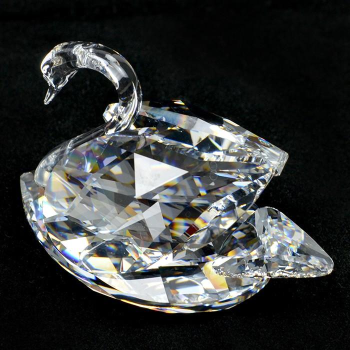SWAROVSKI（スワロフスキー） クリスタル スワン フィギュリン 置物