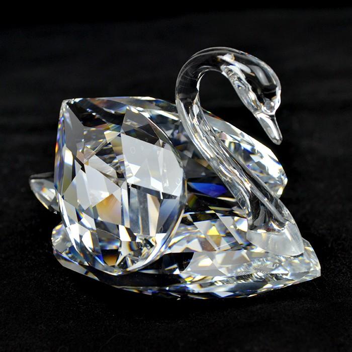 SWAROVSKI（スワロフスキー） クリスタル スワン フィギュリン 置物
