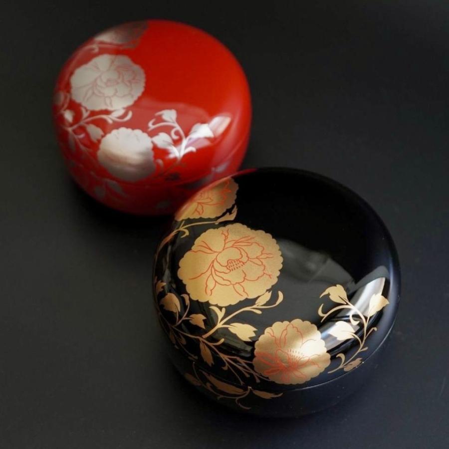 越前塗 華唐草ボンボニエール 日本製 小箱 小物入れ アクセサリー