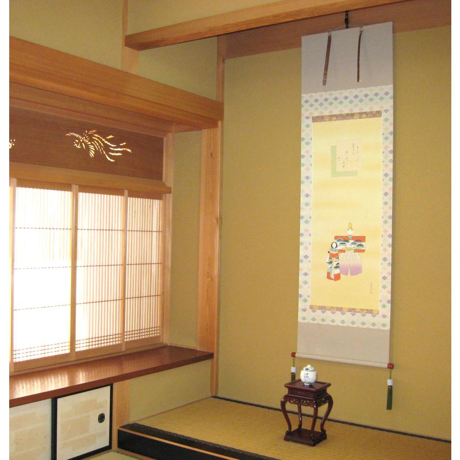 掛け軸 掛軸 お雛様 石神直堂 (真作・新品) : 掛け軸の専門店 香遊