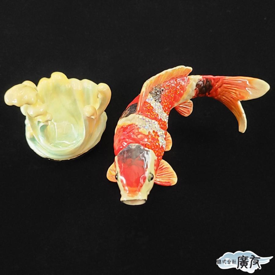 開運 鯉 置物 風水 玄関 インテリア 風水グッズ 開運グッズ ( 高級