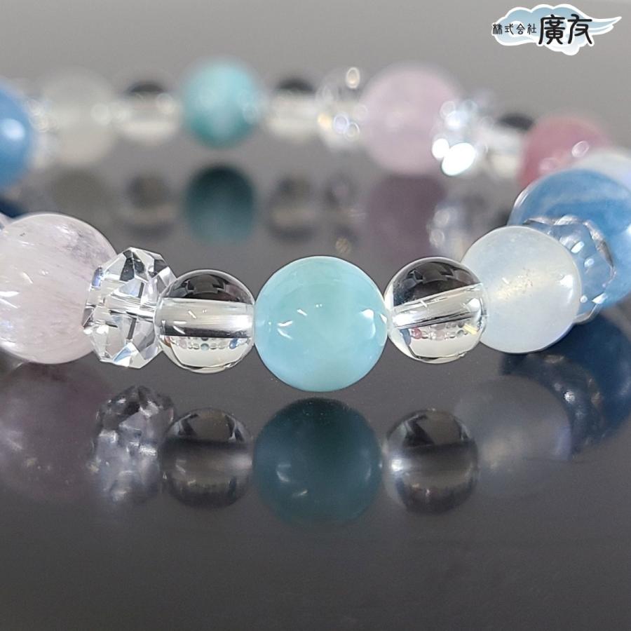 開運 クンツァイト ラリマー アクアマリン ムーンストーン ローズ