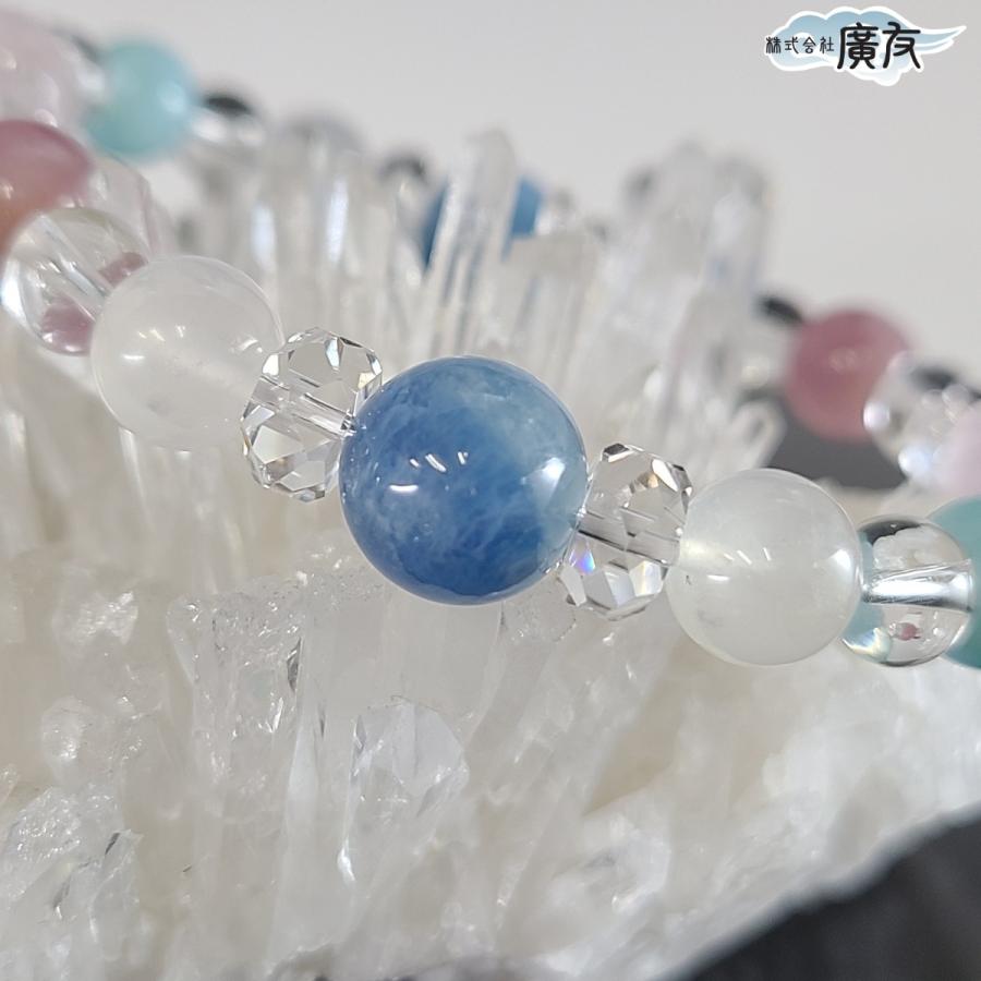 開運 クンツァイト ラリマー アクアマリン ムーンストーン ローズ