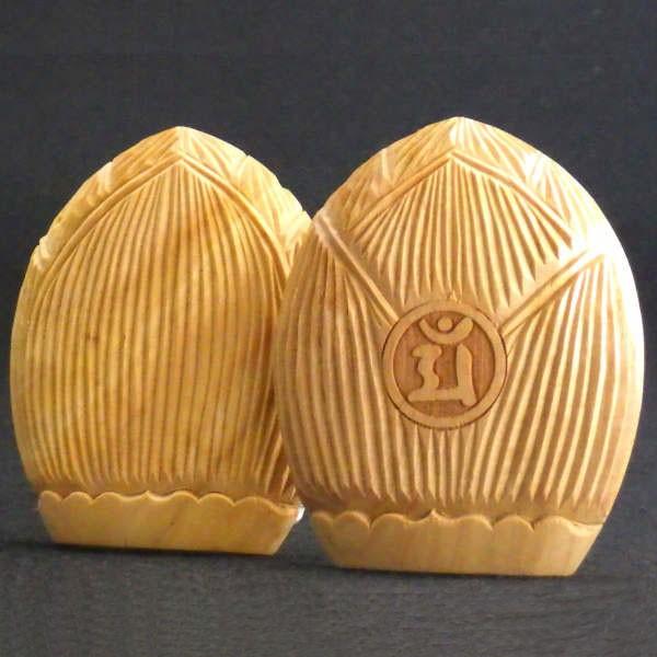 開運 木彫り 仏像 十二支 御守り本尊 文殊菩薩 うさぎ年 お守り 守護仏