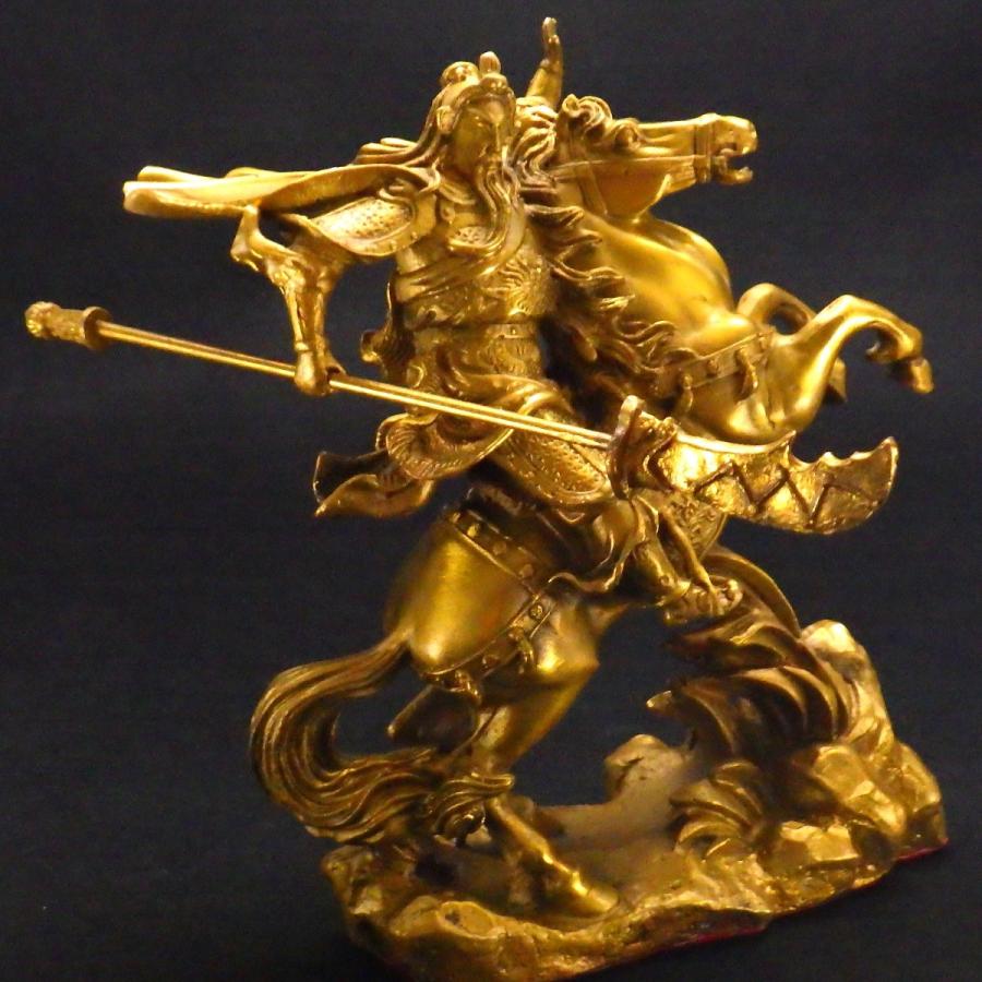 開運 関羽 商売繁盛 神様 縁起物 風水 置物 関羽像 三国志 インテリア