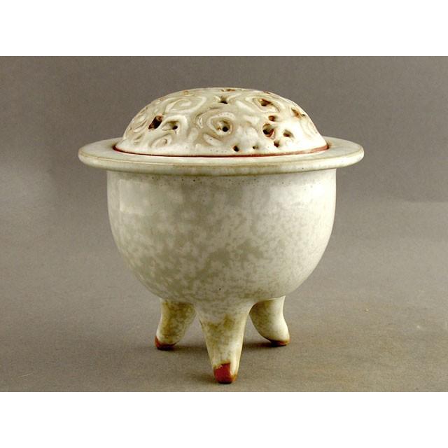 香炉 一二代・田原陶兵衛作 萩焼白磁香炉 : 古美術植松 - 通販 - Yahoo