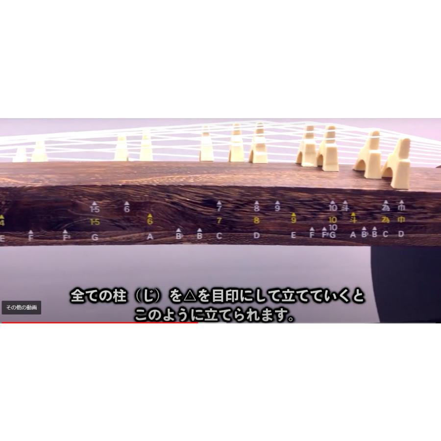 全音 ゼンオン 文化箏 羽衣 学校教育用 ZK-40 文化琴 ソフトケース付属