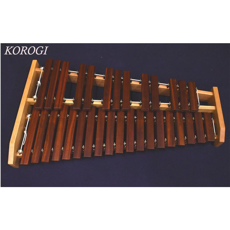 こおろぎ社 コオロギ シロフォン 卓上木琴 ECO32 （専用キャリング