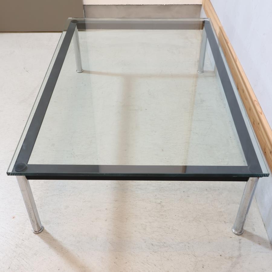 Cassina カッシーナ LC10-P ローテーブル ガラス リビングテーブル ル