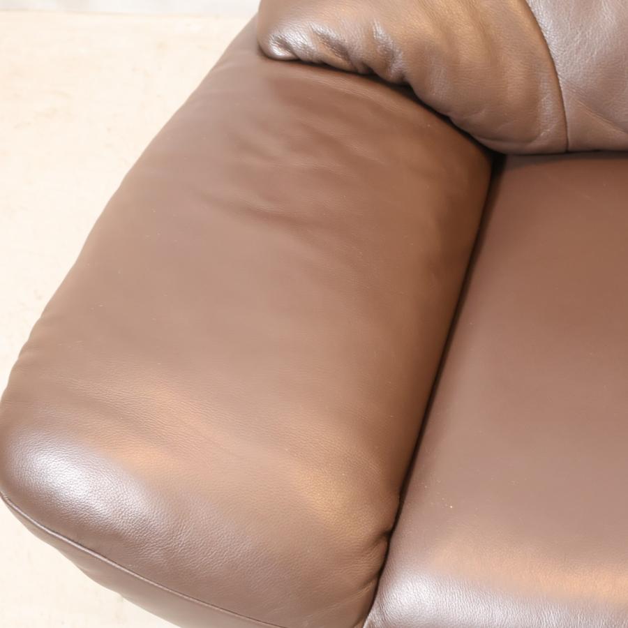 Karimoku カリモク Chitano チターノ クラウド 本革 2.5人掛けソファ