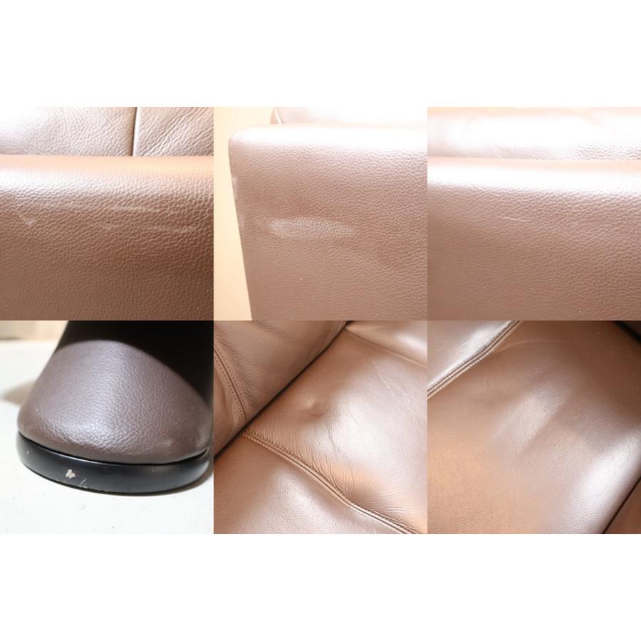 Karimoku カリモク Chitano チターノ クラウド 本革 2.5人掛けソファ