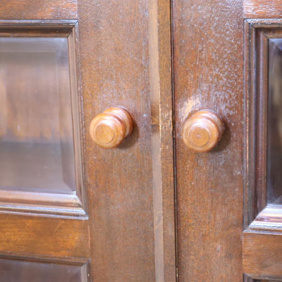 松本民芸家具 ミズメザクラ無垢材 重H型ボールフットビューロー