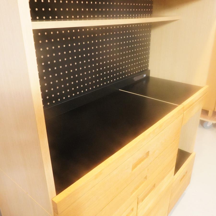 unico ウニコ HUTTE オーク材 キッチンボード レンジボード 食器棚