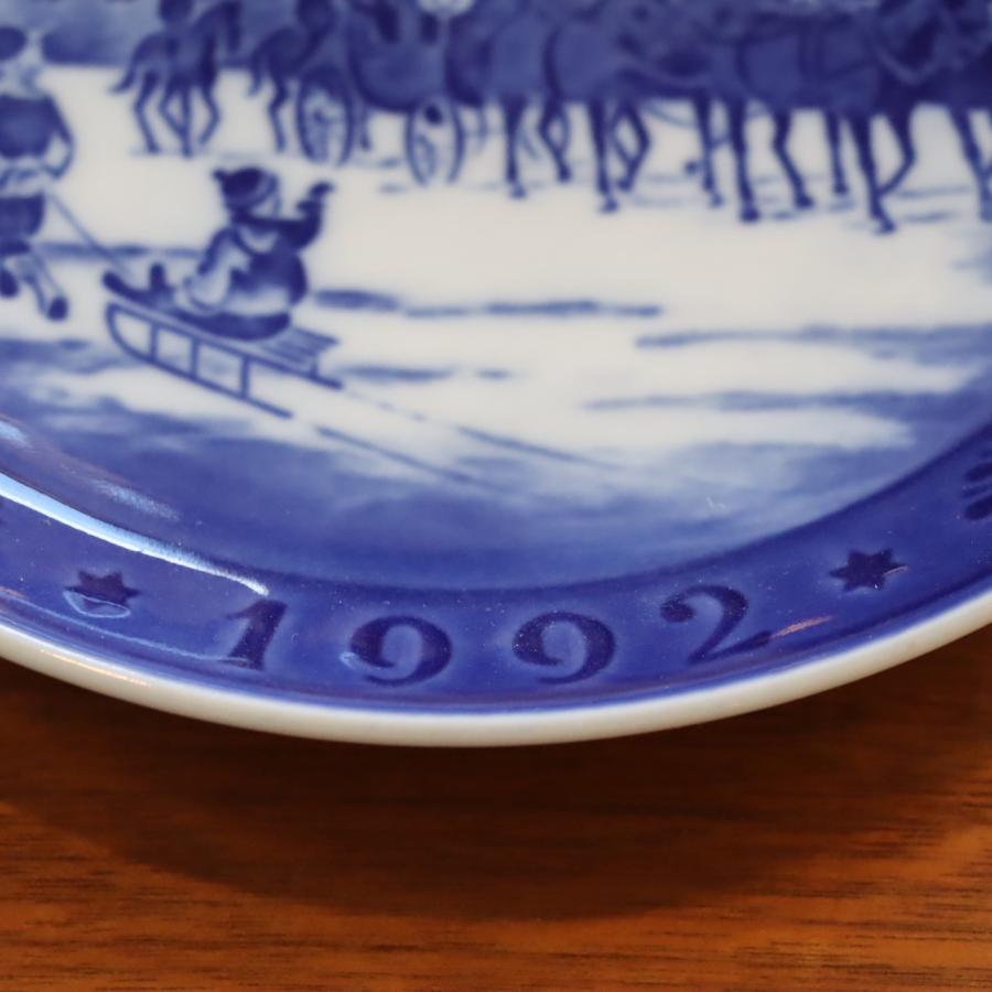 Royal Copenhagen ロイヤルコペンハーゲン クリスマスプレート 1992年