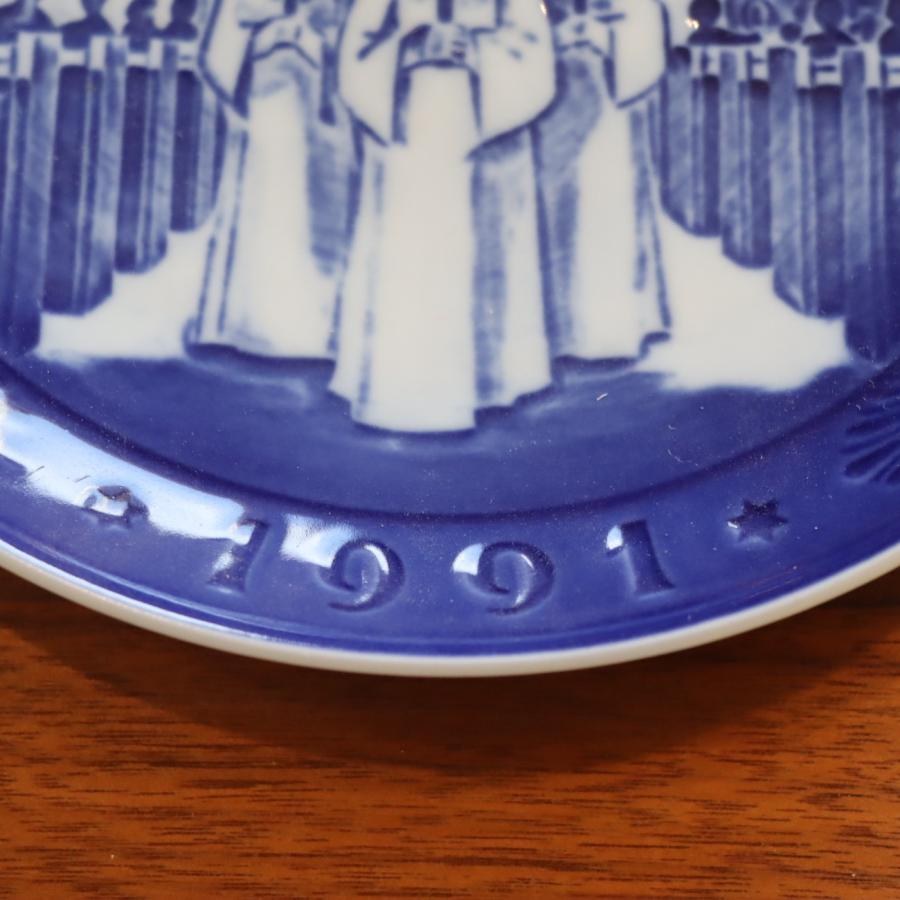 Royal Copenhagen ロイヤルコペンハーゲン クリスマスプレート 1991年