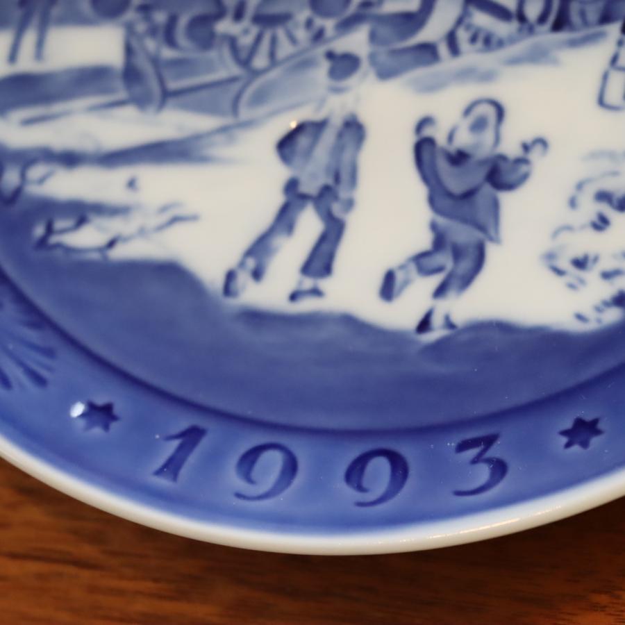 Royal Copenhagen ロイヤルコペンハーゲン クリスマスプレート 1993年