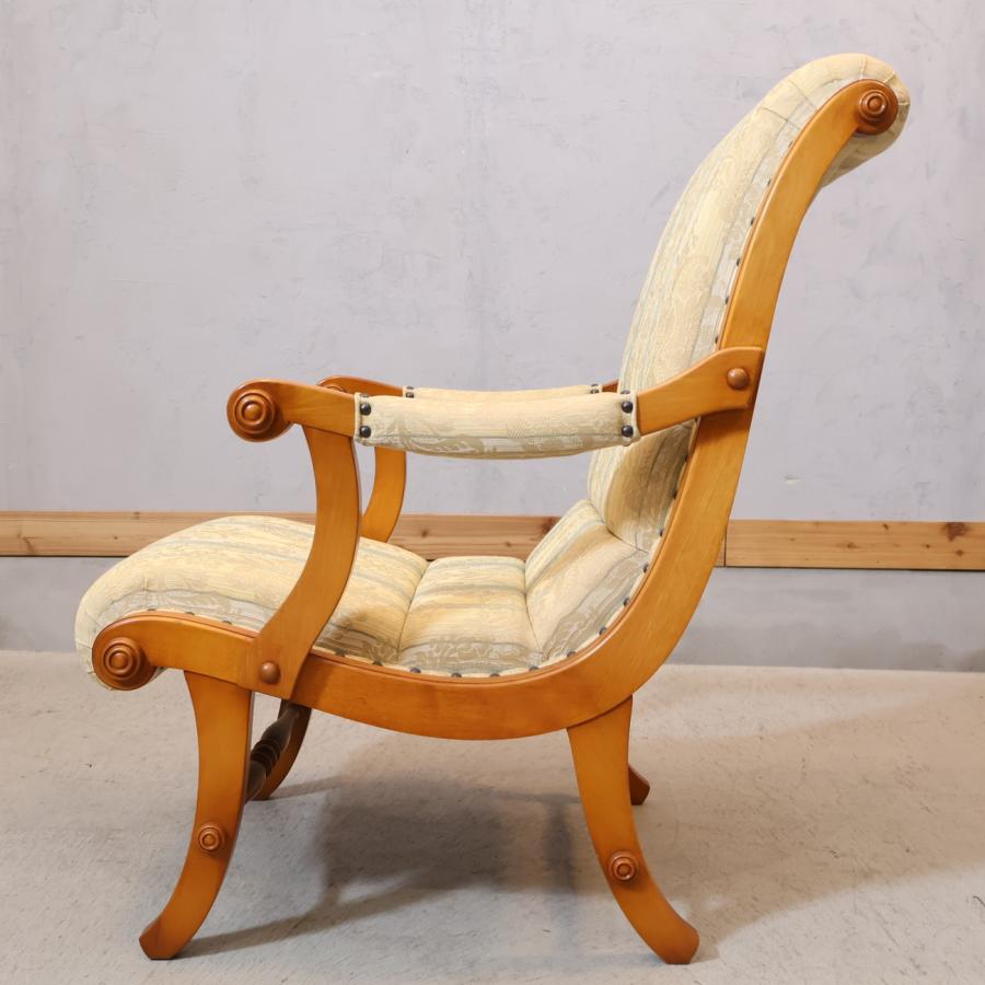 Daniel 横浜ダニエル Boot ブーツ ワイドアームチェア 樺桜材