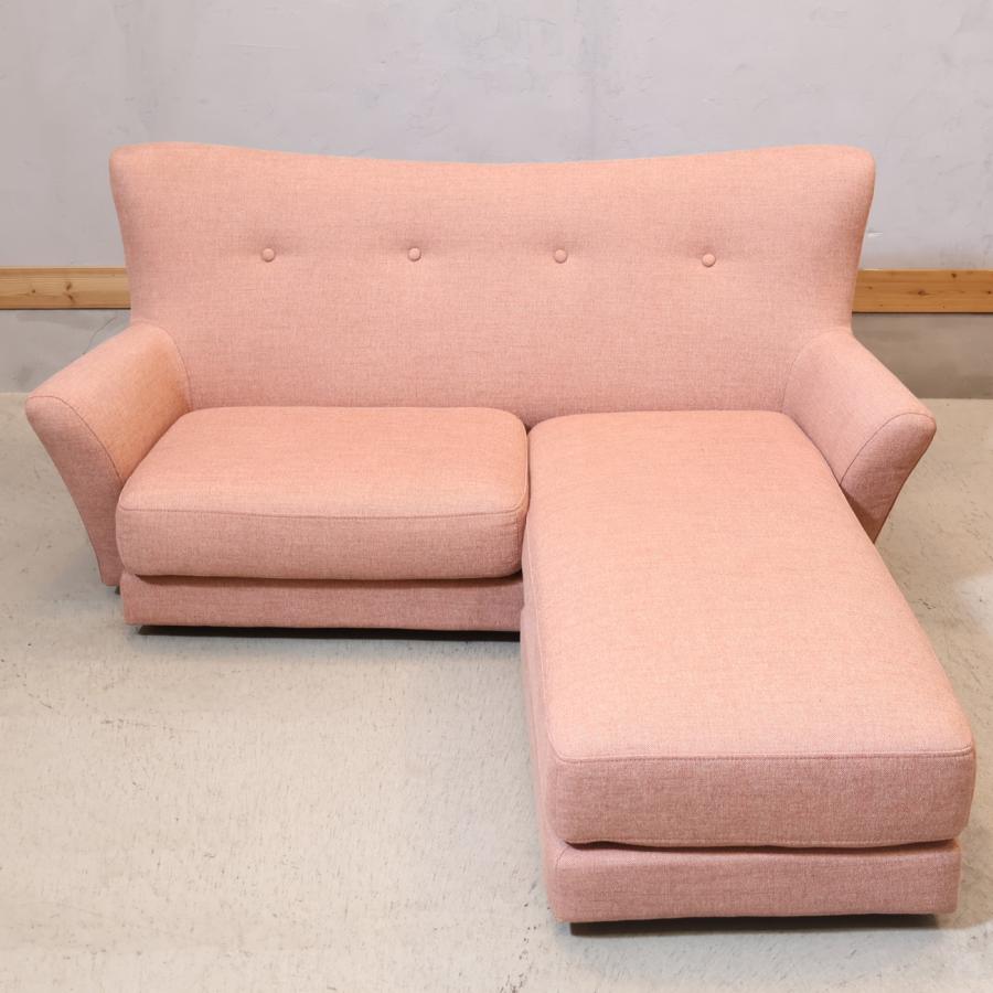 Francfranc フランフラン Fleurette フルレット ラブソファ ピンク
