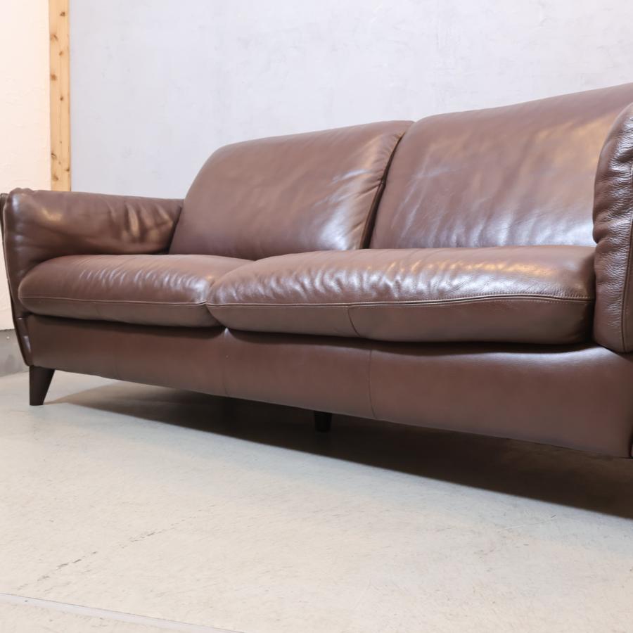 NATUZZI Editions ナツッジ エディションズ GELOSO 総皮革 3人掛け