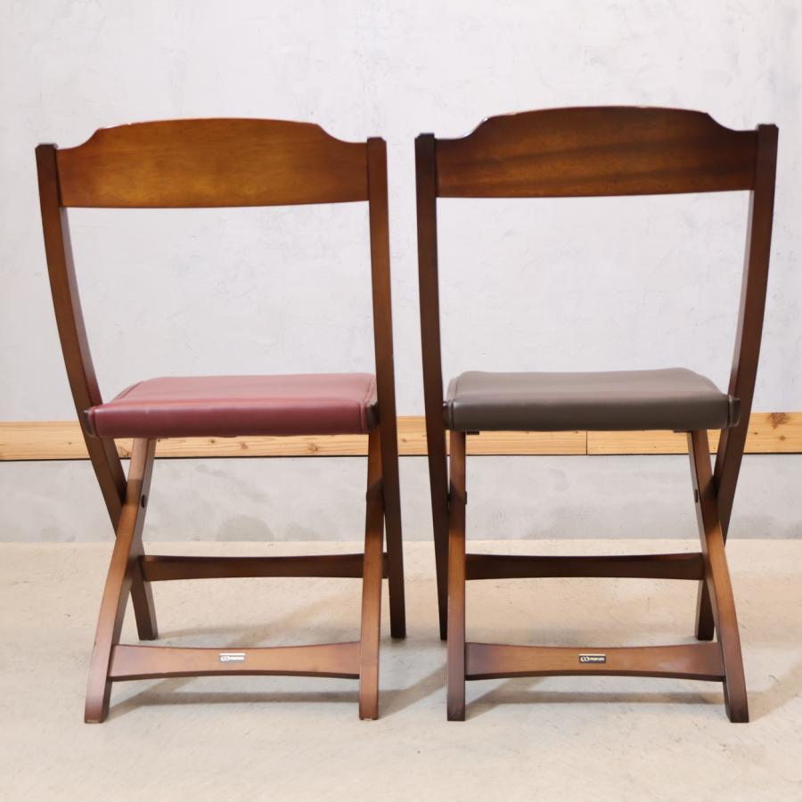 MARUNI マルニ マキシマム ツーロン フォールディングチェア 2脚セット