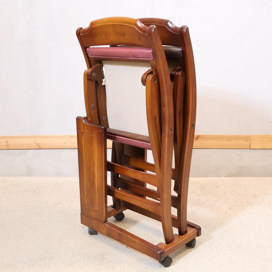 MARUNI マルニ マキシマム ツーロン フォールディングチェア 2脚セット