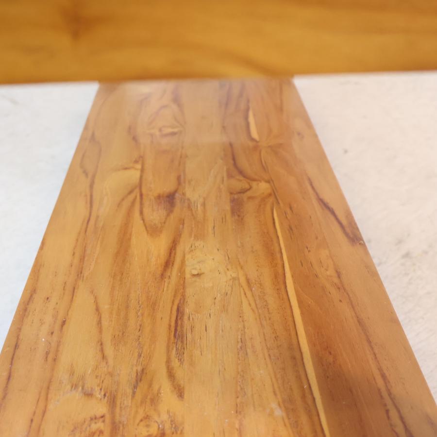 unico ウニコ BREATH ブレス チーク無垢材 2人掛けベンチ スツール