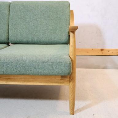 CRASH GATE クラッシュゲート ARNE アルネ オーク材 2人掛けソファー