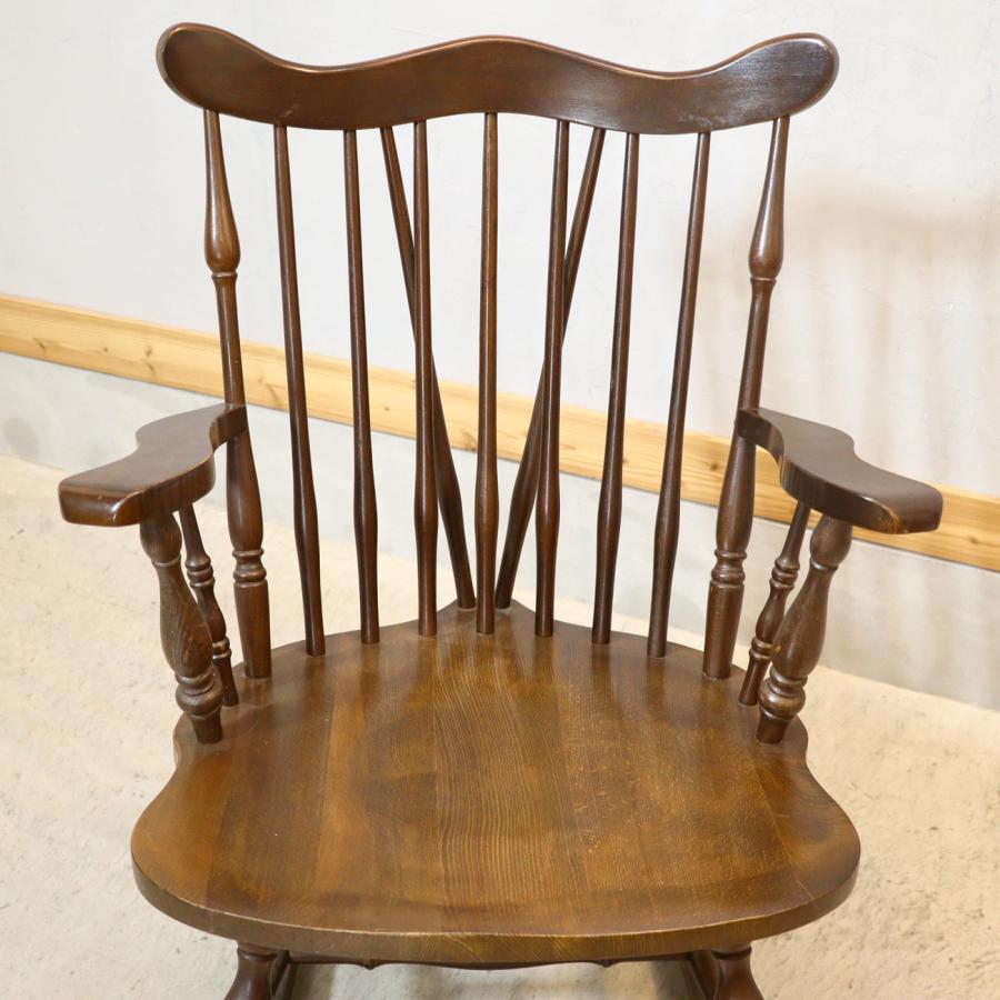 KASHIWA 柏木工 ロッキングチェア ウィンザーチェア ボウバック