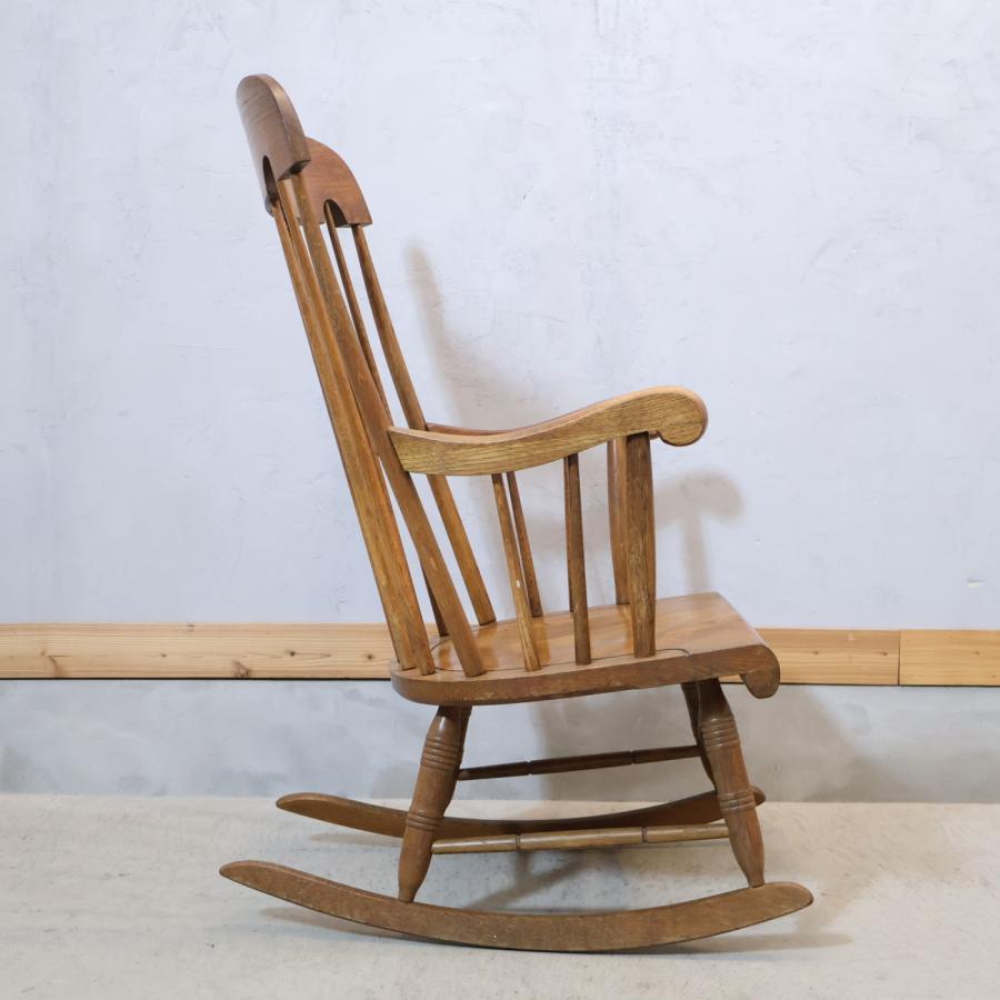 飛騨産業 キツツキマーク 穂高 ホワイトオーク材 ロッキングチェアー