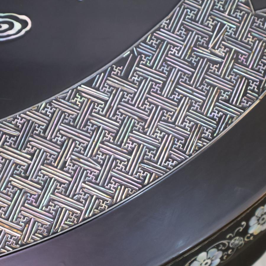 螺鈿細工 ローテーブル 座卓 工芸品 センターテーブル アンティーク調