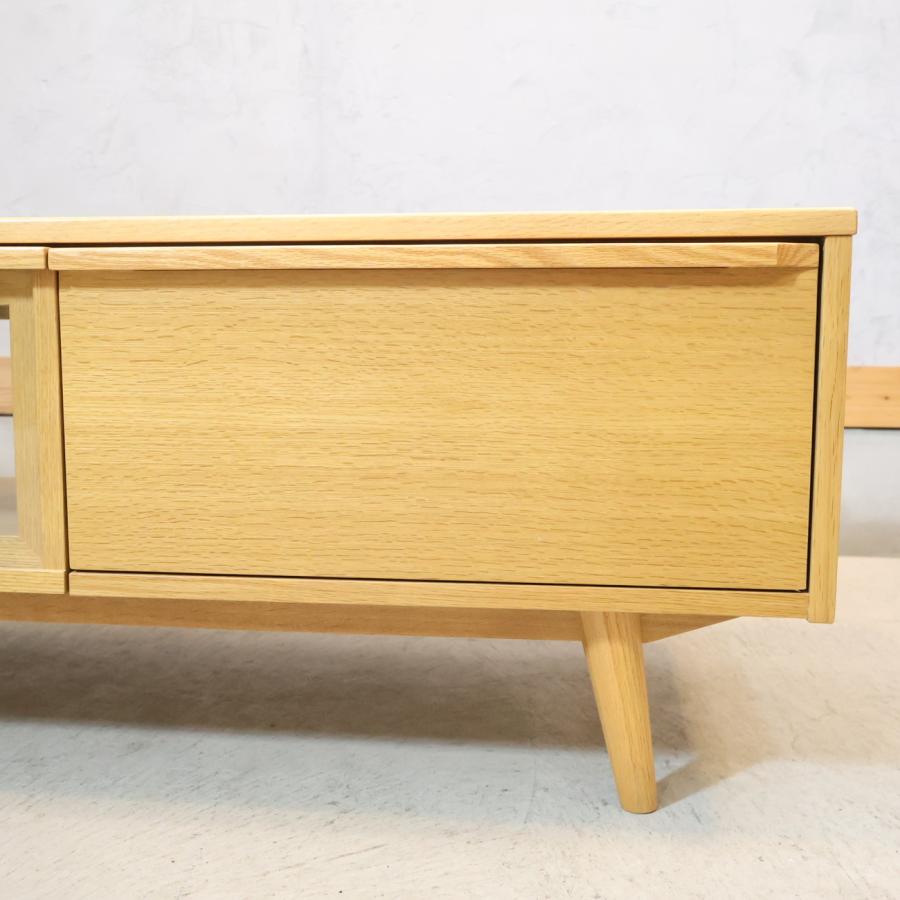 KEYUCA（ケユカ） KEYUKA タビー オーク材 テレビボード ローボード