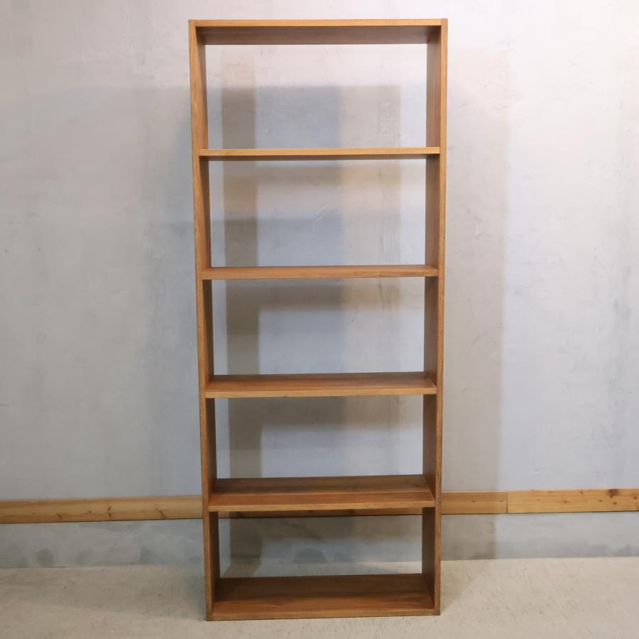 無印良品（MUJI） ウォールナット スタッキングシェルフ 5段オープン