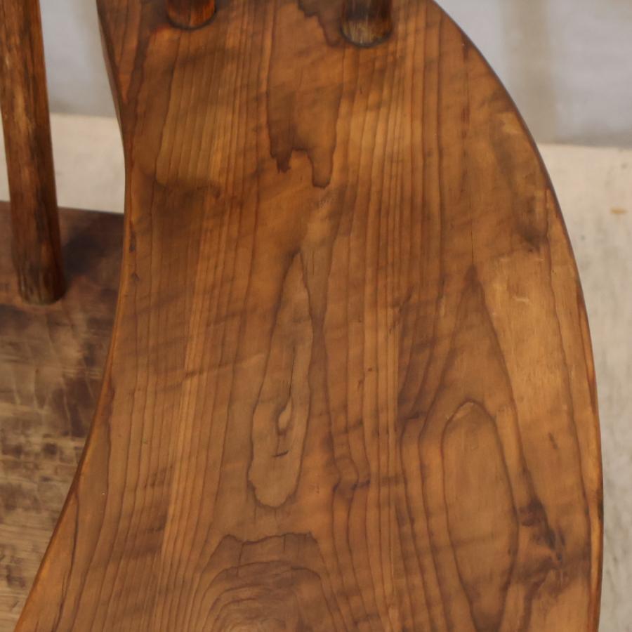 矢澤金太郎 ゆったりチェアー アームチェア 左肘 指物家具 板座チェア