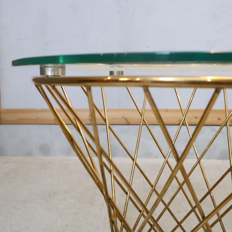 Francfranc（フランフラン） マーリア ガラス サイドテーブル リビング