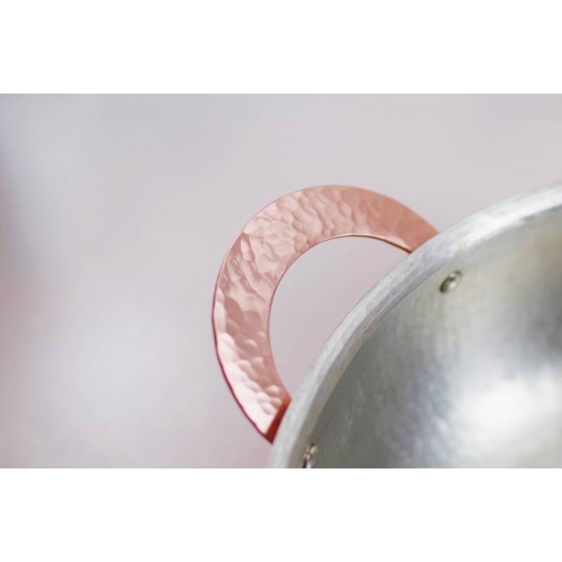 新光金属 卓上鍋 26cm 純銅製 手打ち 燕市 プロ 銅鍋 職人技 両手鍋