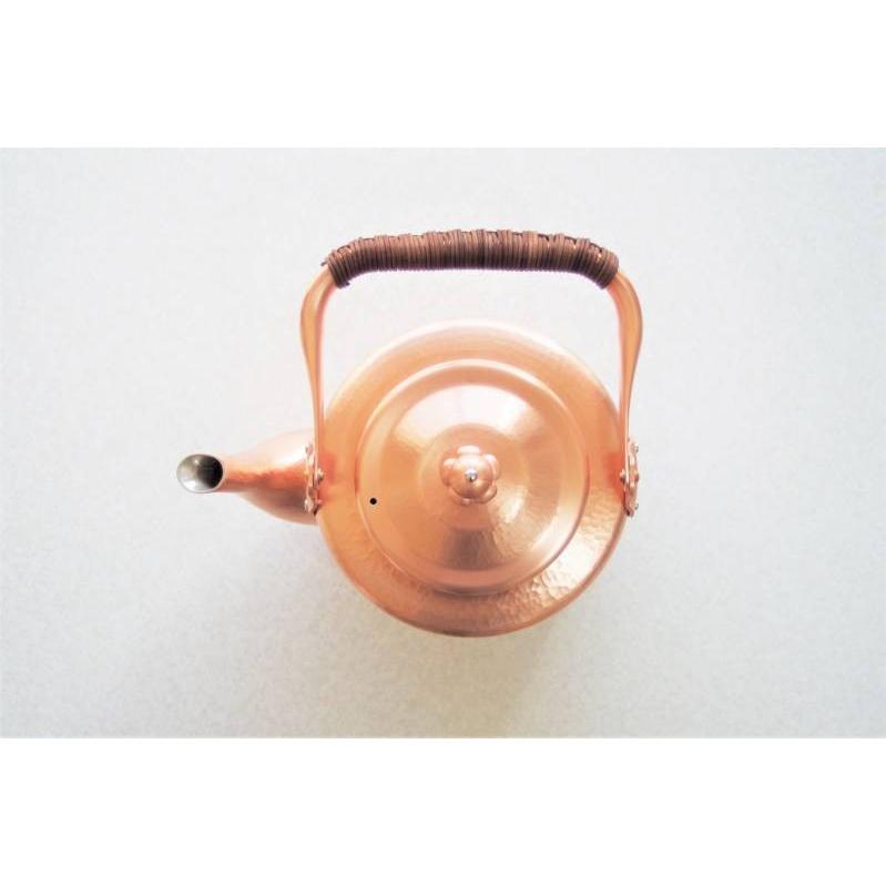 新光金属 湯沸かし 2.5l 純銅製 新鎚起銅器 燕市 最高級 職人手造り