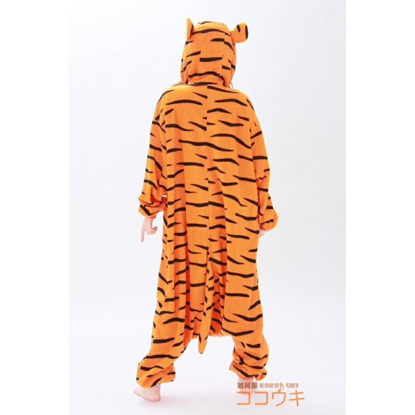 着ぐるみ （ 大人用 ） ティガー （フリース パイル） ディズニー