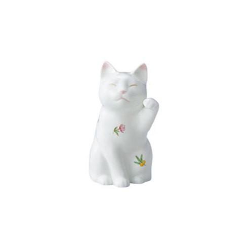 ノリタケ Noritake 置物 招き猫(小) ペアセット(花柄) AC4489/P45523