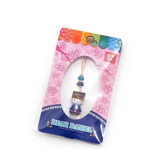 韓国限定 ハローキティ 伝統ストラップ（王） [かわいい][Hello Kitty