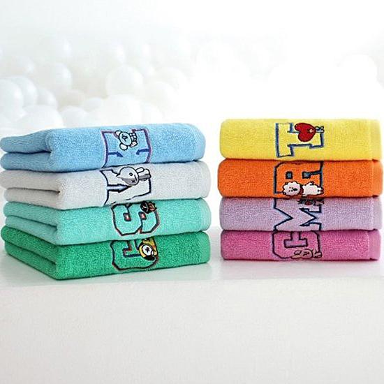 BT21 ワッペン バッジ 洗面 タオル [韓国雑貨][BTS][防弾少年団