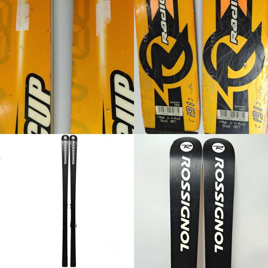 中古】ロシニョール カービングスキー RADICAL X 191 WORLD CUP