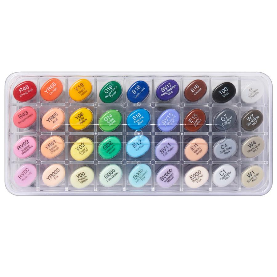コピック（COPIC） コピックスケッチ ベーシック 36色 : カワチ画材