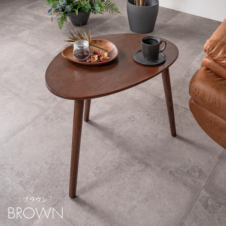 サイドテーブル おしゃれ 幅65 オーク レッドオーク FAS級 無垢材 天然