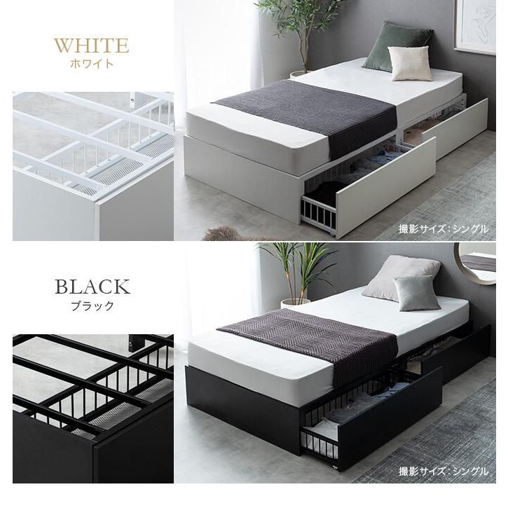 フレームのみ 】シングルベッド ベッド シングル サイズ パイプベッド