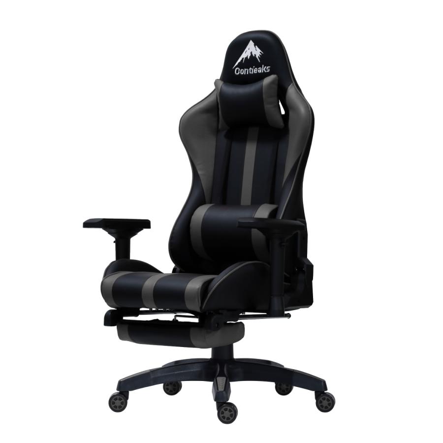 関家具 Contieaks ルセルV3 ゲーミングチェア 合皮 オットマン付 4D