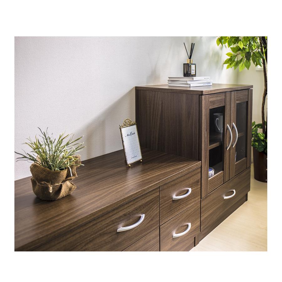 チェスト 引出し 白 茶 おしゃれ 北欧 天板 角 ラウンド加工 幅60 箪笥